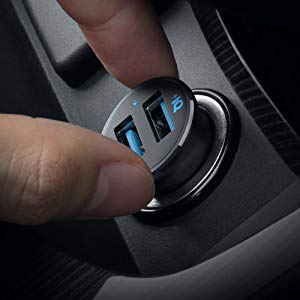 PowerDrive 2 Alloy Metal Mini Car Charger - Anker Canada