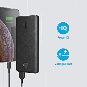 Anker PowerCore 13000mAh Batterie Externe 2 Ports USB Power bank avec  Technologies PowerIQ & VoltageBoost - Batterie Externe Compacte pour  iPhone, Samsung Galaxy et plus : : High-Tech