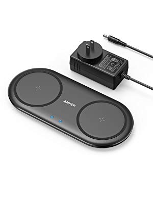 Anker PowerWave 10 Dual Pad Qi Wireless Charger | CyberDeals.lk