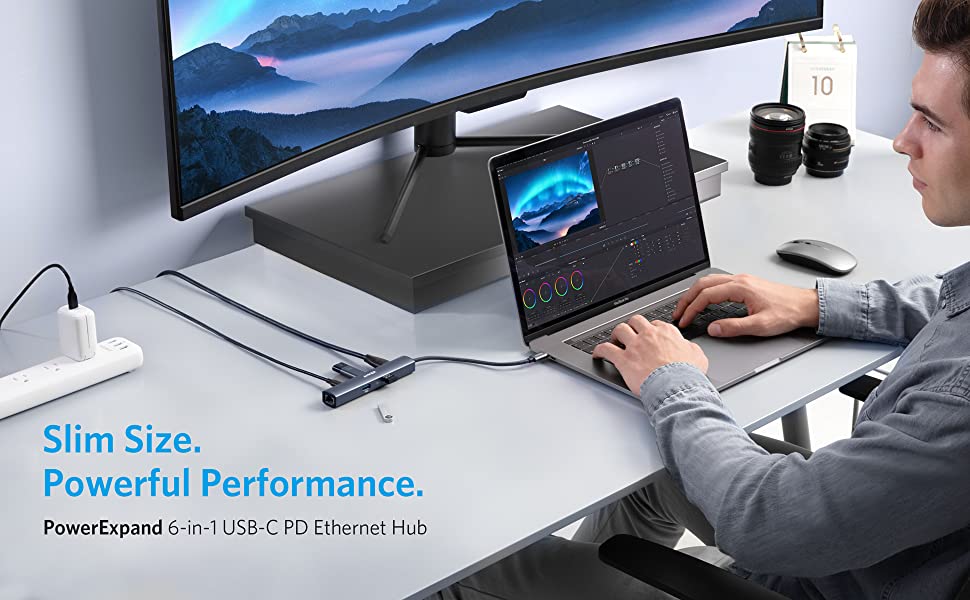 Anker 543 USB-C Hub (6-in-1, Slim) - Anker US