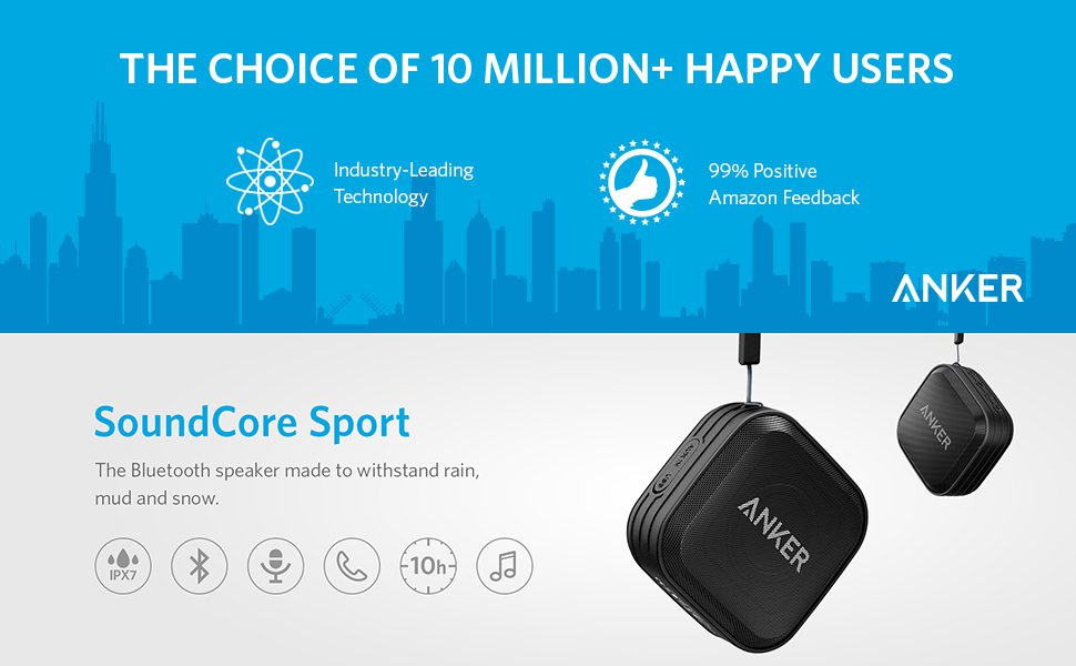 Anker Soundcore Sport Bluetooth Speaker