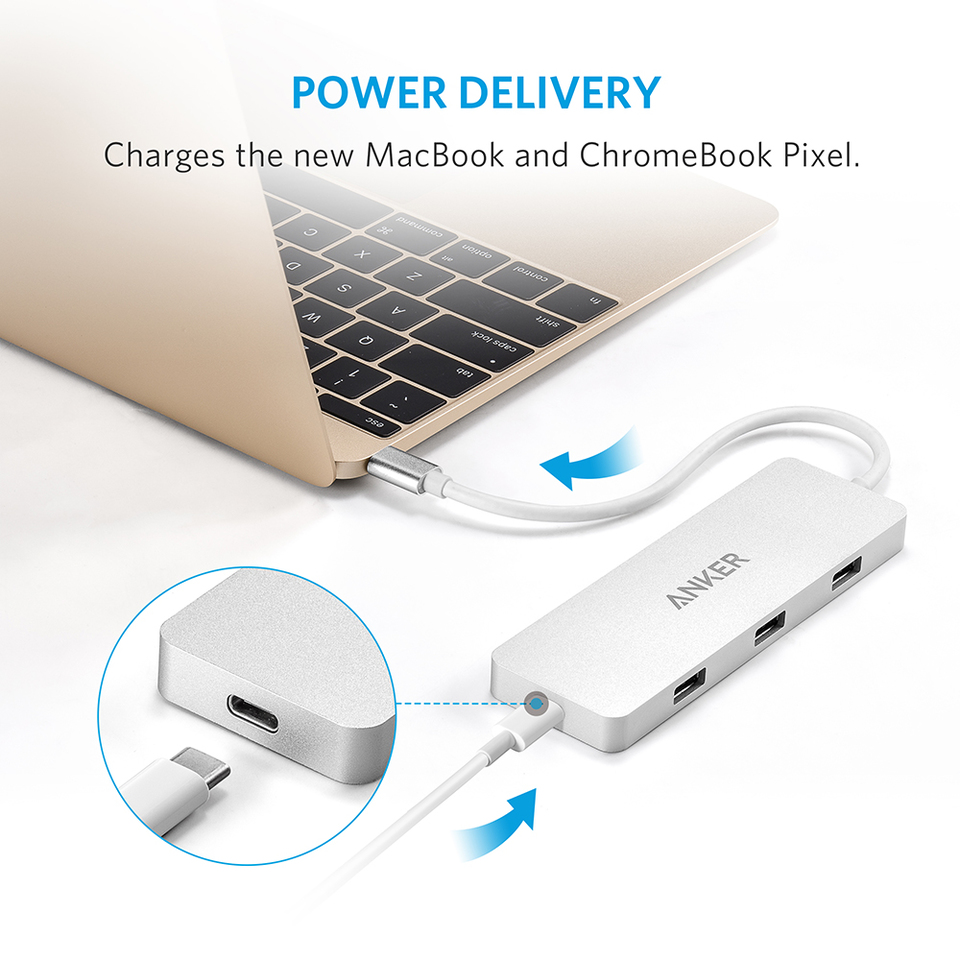Anker | Premium USB-C Hub with Power Delivery