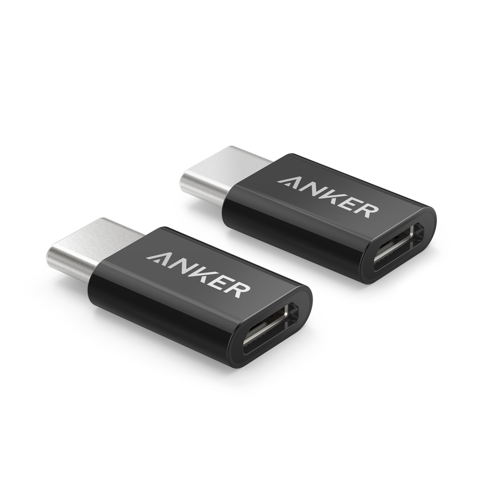 Anker [2Pack] PowerLine USBC auf Micro USB Adapter