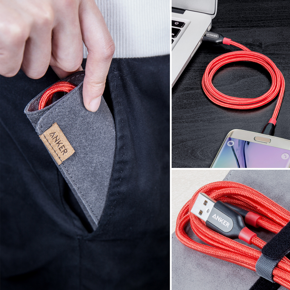 Anker 3ft Android Cable Red LP A8142H91 price in Pakistan, Anker in