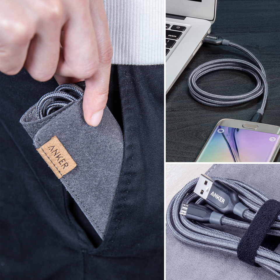 Anker 3ft Android Cable Gray LP A8142HA1 price in Pakistan, Anker in