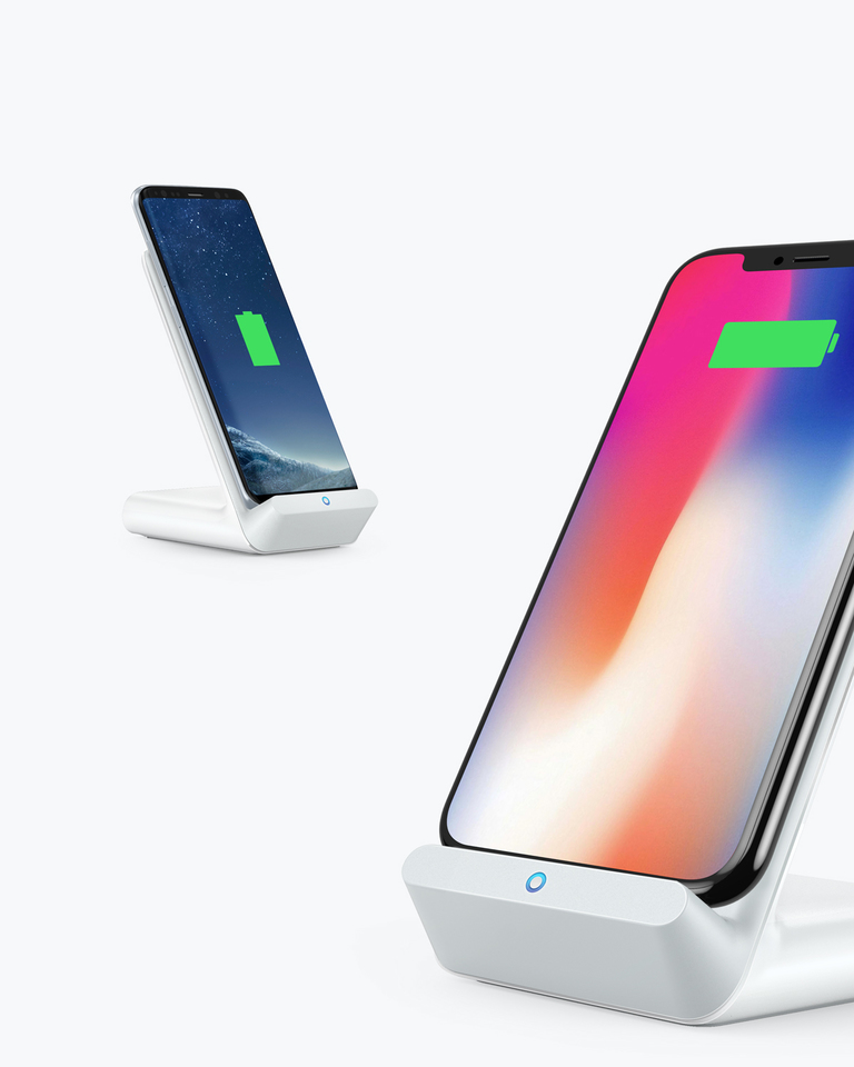 iphone power specs adapter 8 PowerWave Fan  with Anker Cooling Internal 7.5 Stand