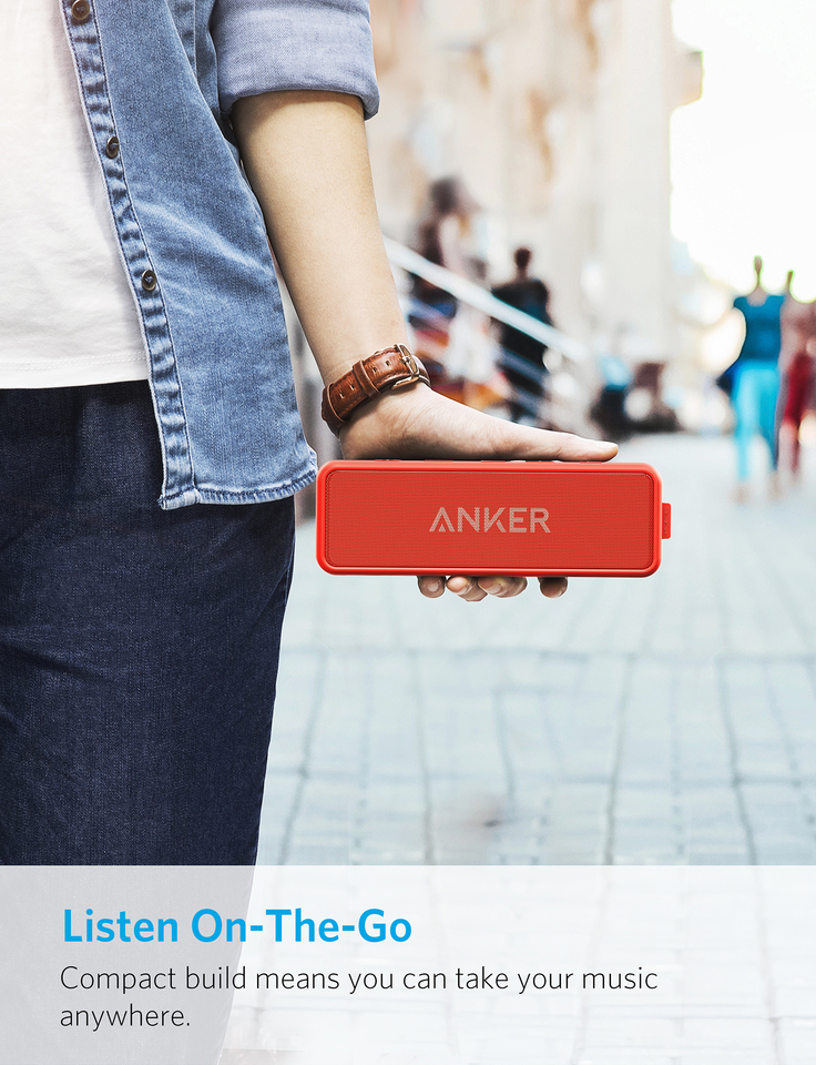anker soundcore 2 portable bluetooth wireless speaker