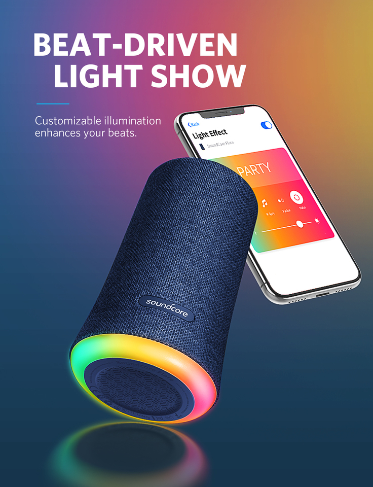soundcore flare blue