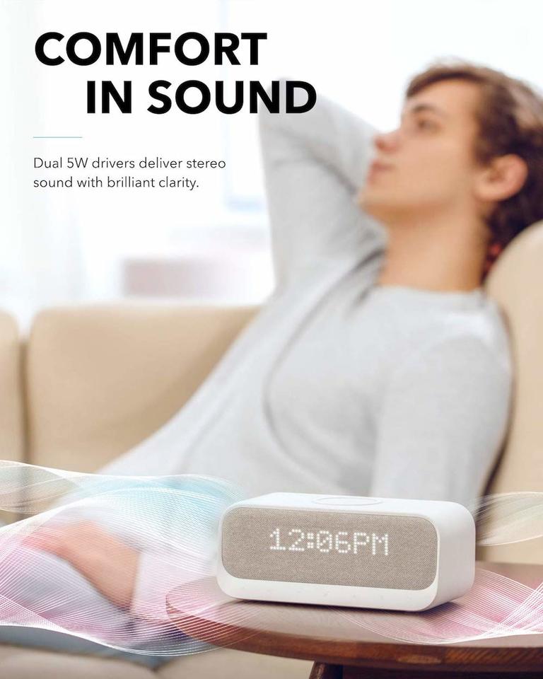 anker soundcore wakey alarm clock