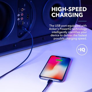 Anker SoundCore Mini Super Portable Speaker USB Charger Mains Power Lead